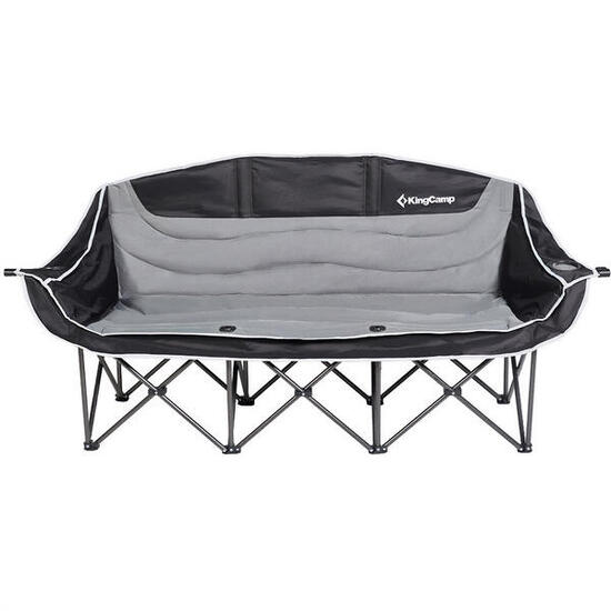 Camping Sofa Triple Deluxe Lounge 3 Personen Klappstuhl Couch 270 kg