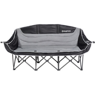Camping Sofa Triple Deluxe Lounge 3 Personen Klappstuhl Couch 270 kg