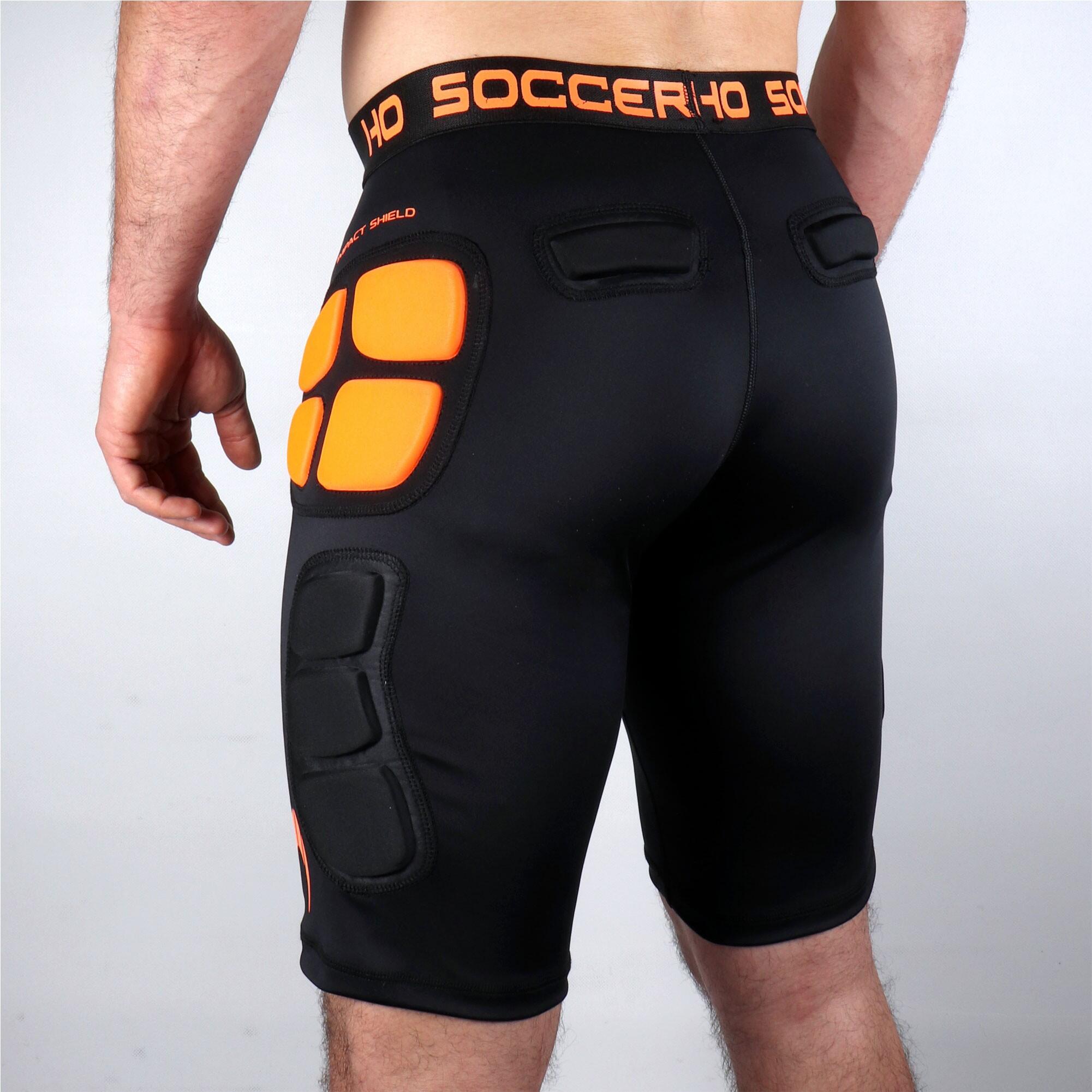 Pantalón corto de portero con protecciones Impact Shield Ho Soccer Adulto Negro 5/7