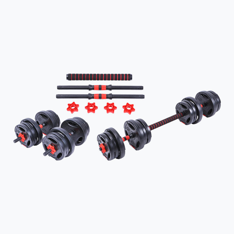 Haltères hybrides Pure2Improve Dumbell/Barbell avec fonction haltère