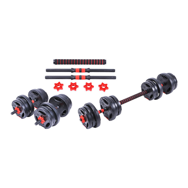 Pure2Improve Hybrid Dumbell/Barbell dumbbells met halterfunctie