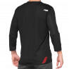 Jersey AIRMATIC 3/4 SP21 Noir/Rouge 2/3