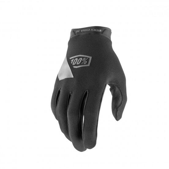 RIDECAMP Youth Gloves Black/Charcoal -  Bike MTB Cycling 1/1