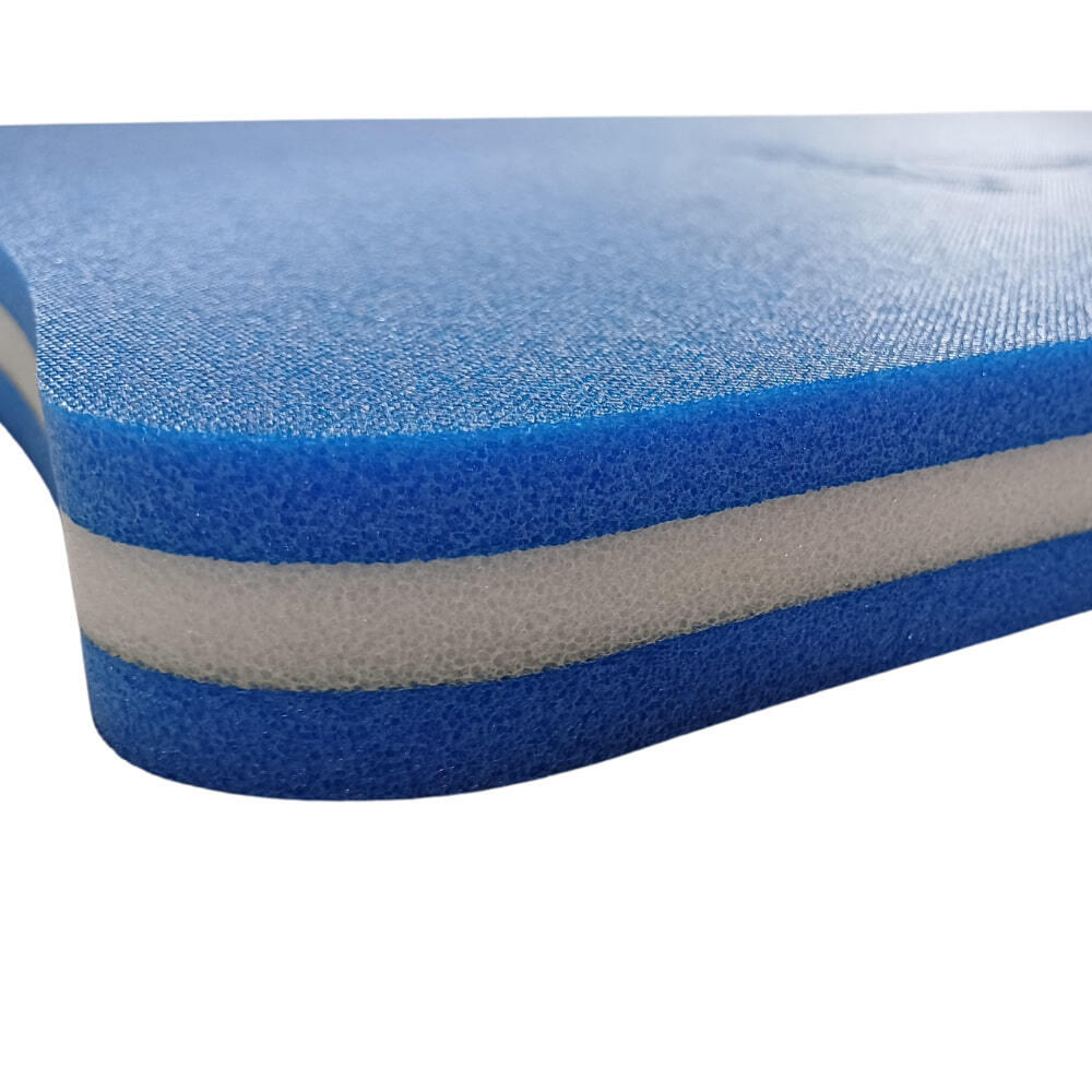 Tabla de Natación Leisis Grande Sin Agujeros Azul 47x28x3 cm 3/3