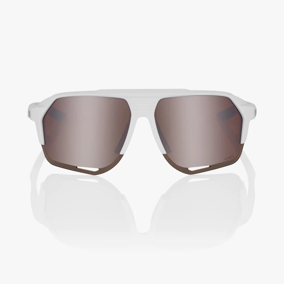 Brille Norvik Soft Tact White-HiPER Silver Mirror Lens 2/5