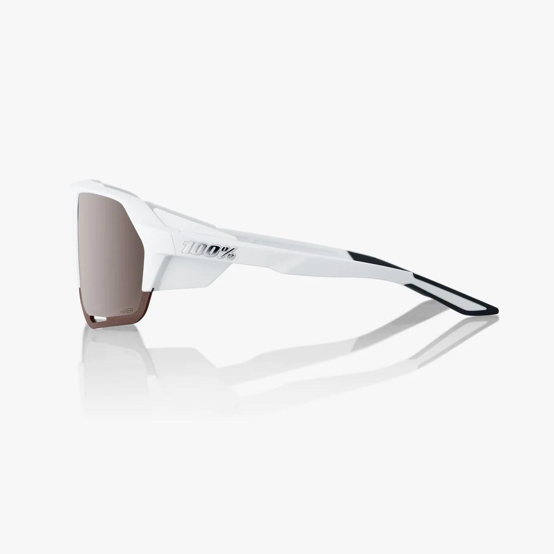 Brille Norvik Soft Tact White-HiPER Silver Mirror Lens 3/5