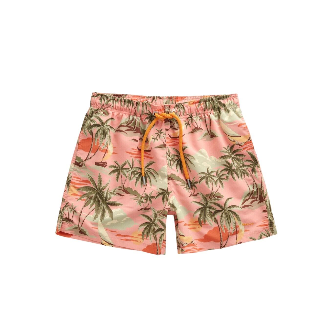 Gant Hawaii printed swim shorts