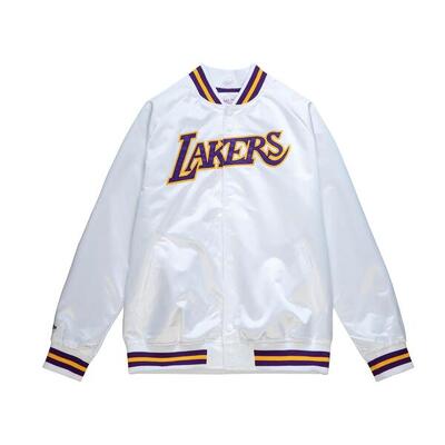 Giacca leggera di raso Los Angeles Lakers