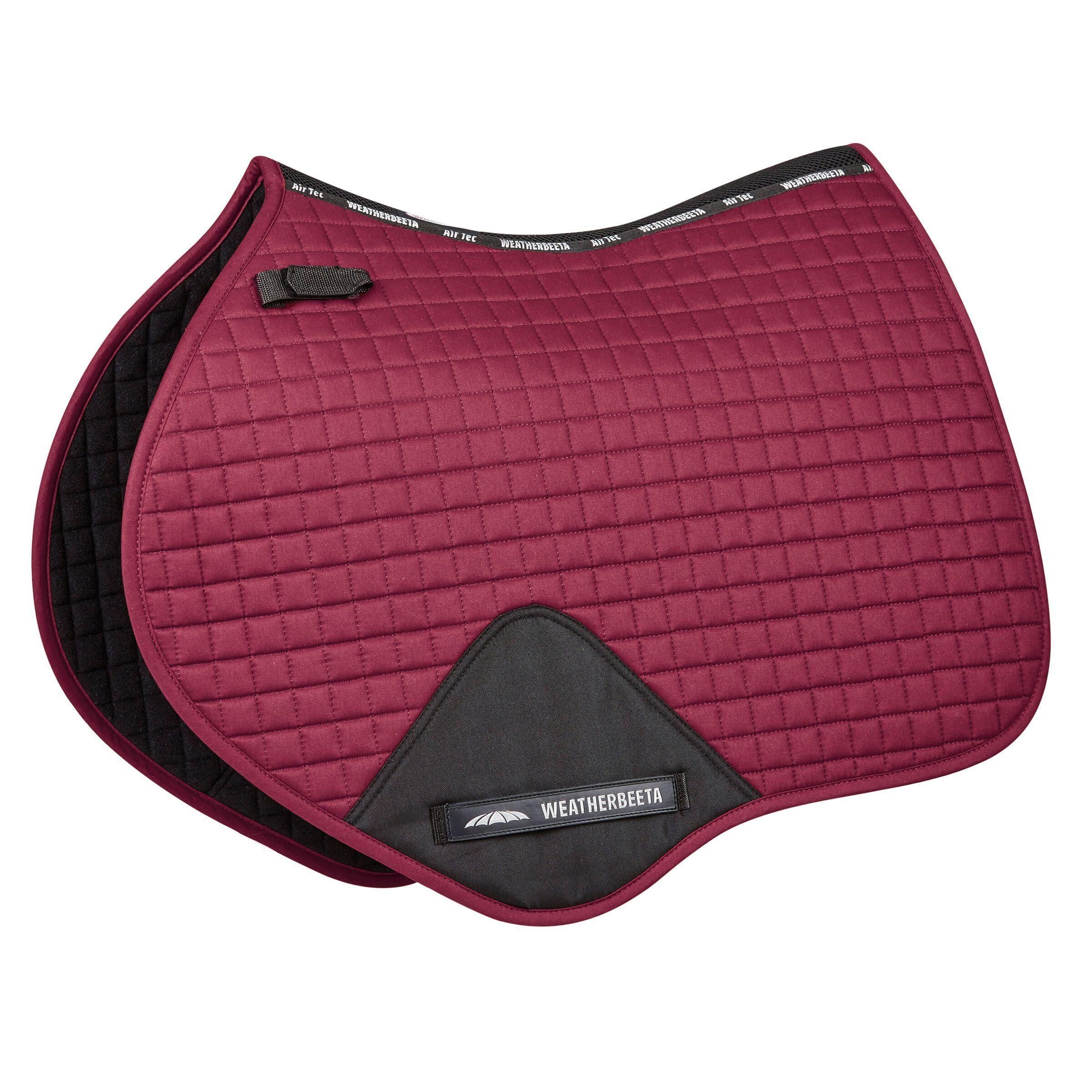 Weatherbeeta - Tapis De Selle Pour Cheval En Forme De Saut Weatherbeeta Prime - Tapis De Selle - Marron|rose - Ps - Decathlon