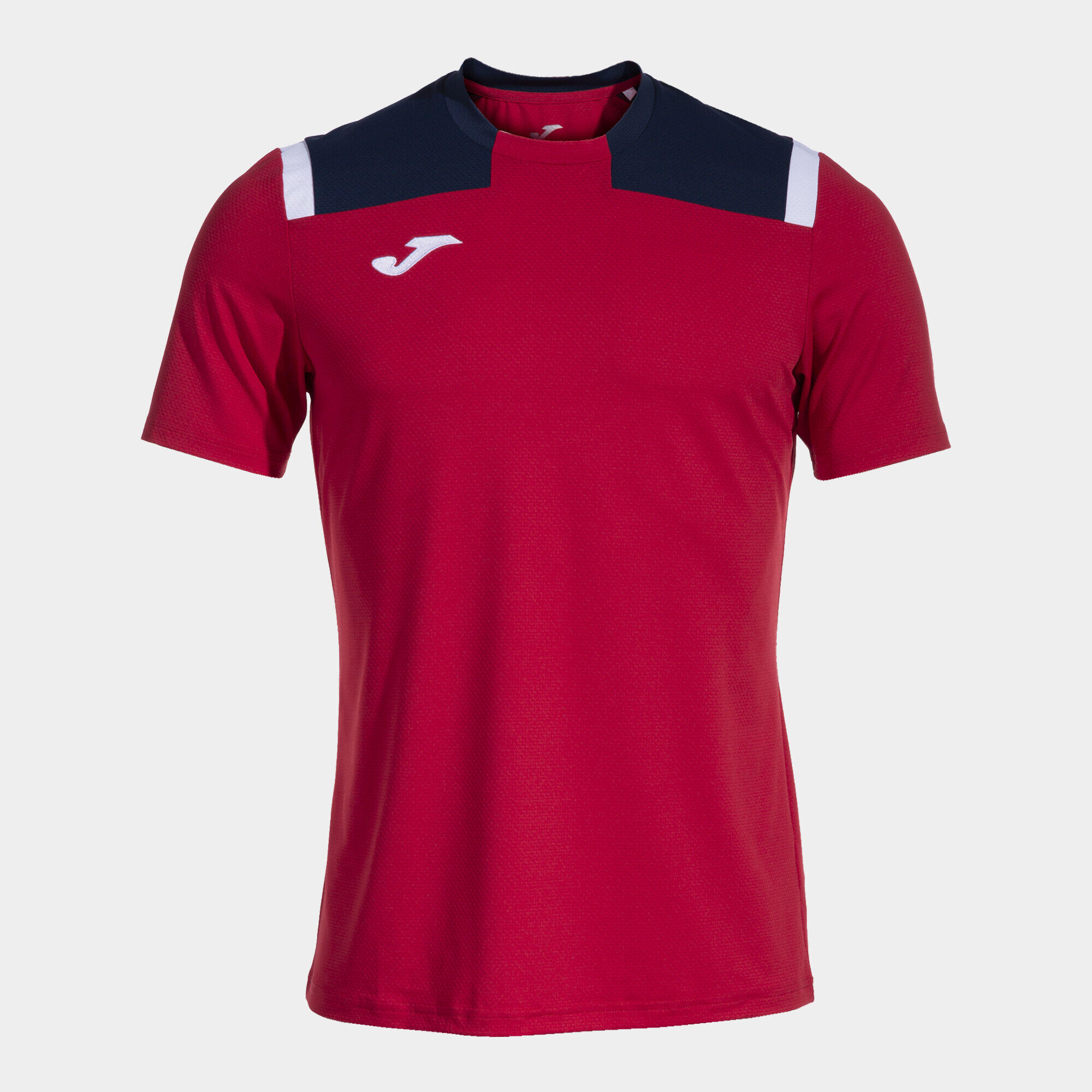 Joma - Maillot Manches Courtes Football Homme Joma Toledo Rouge - T-shirt Manches Courtes - Bleu|rouge - 48 Xl - Decathlon