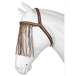 Frontal anti-mouche pour cheval Horka