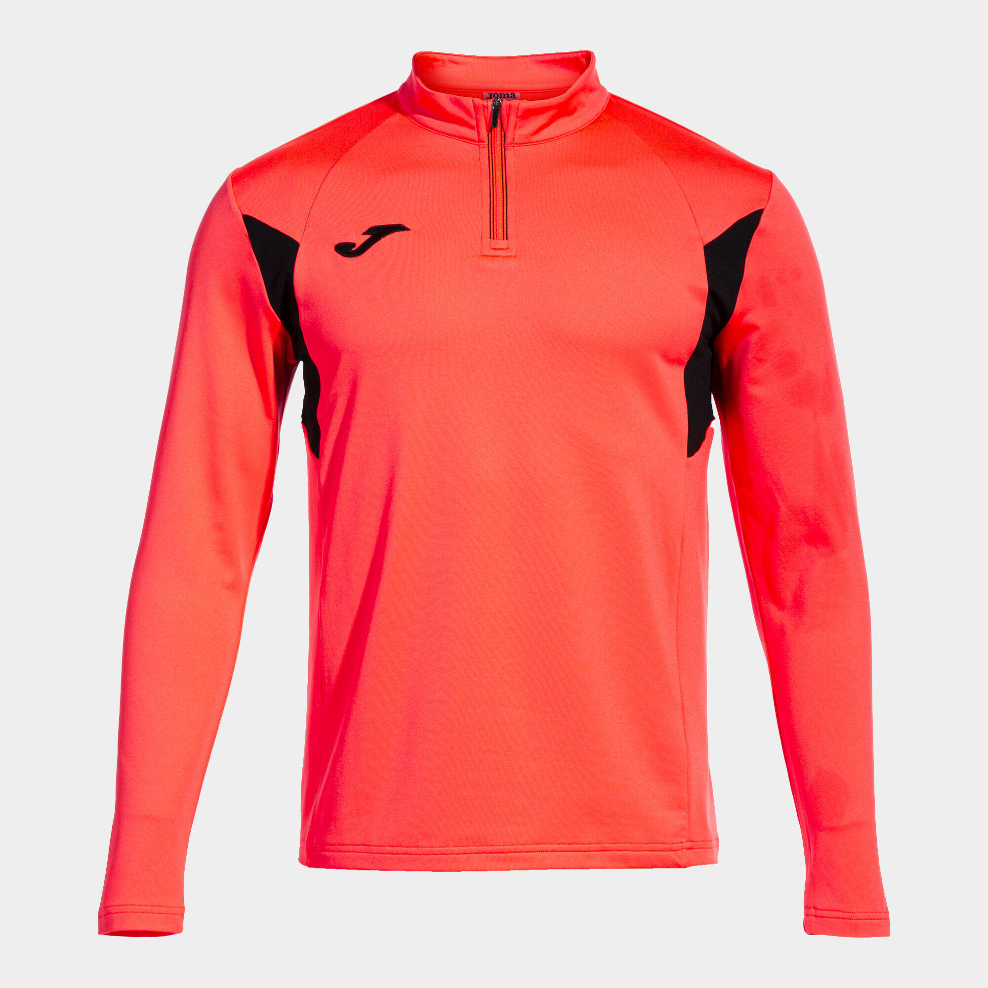 Joma - Sweat-shirt Football Homme Joma Winner Iii Corail Fluo - Pull - Noir|rose|rouge - S - Decathlon