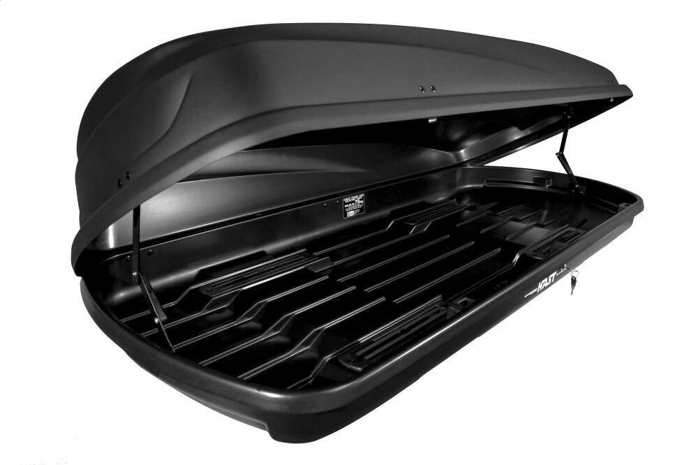 Mala Bagageira HAST Bnomad 470L em cor preto mate 4/5