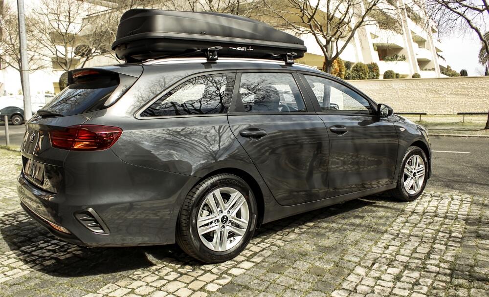 Mala Bagageira HAST Bnomad 470L em cor preto mate 5/5