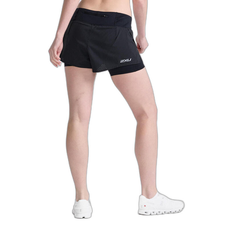 Short 2-en-1 4 pouces femme 2XU Aero