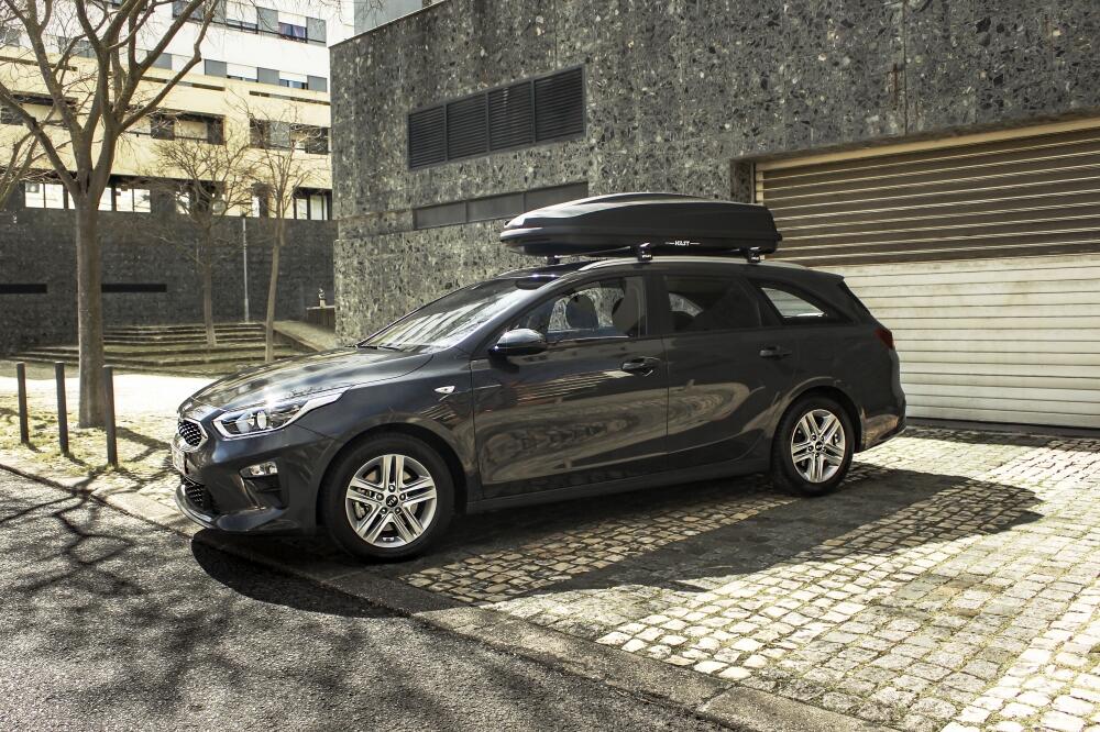Mala Bagageira HAST Bnomad 470L em cor preto mate 2/5