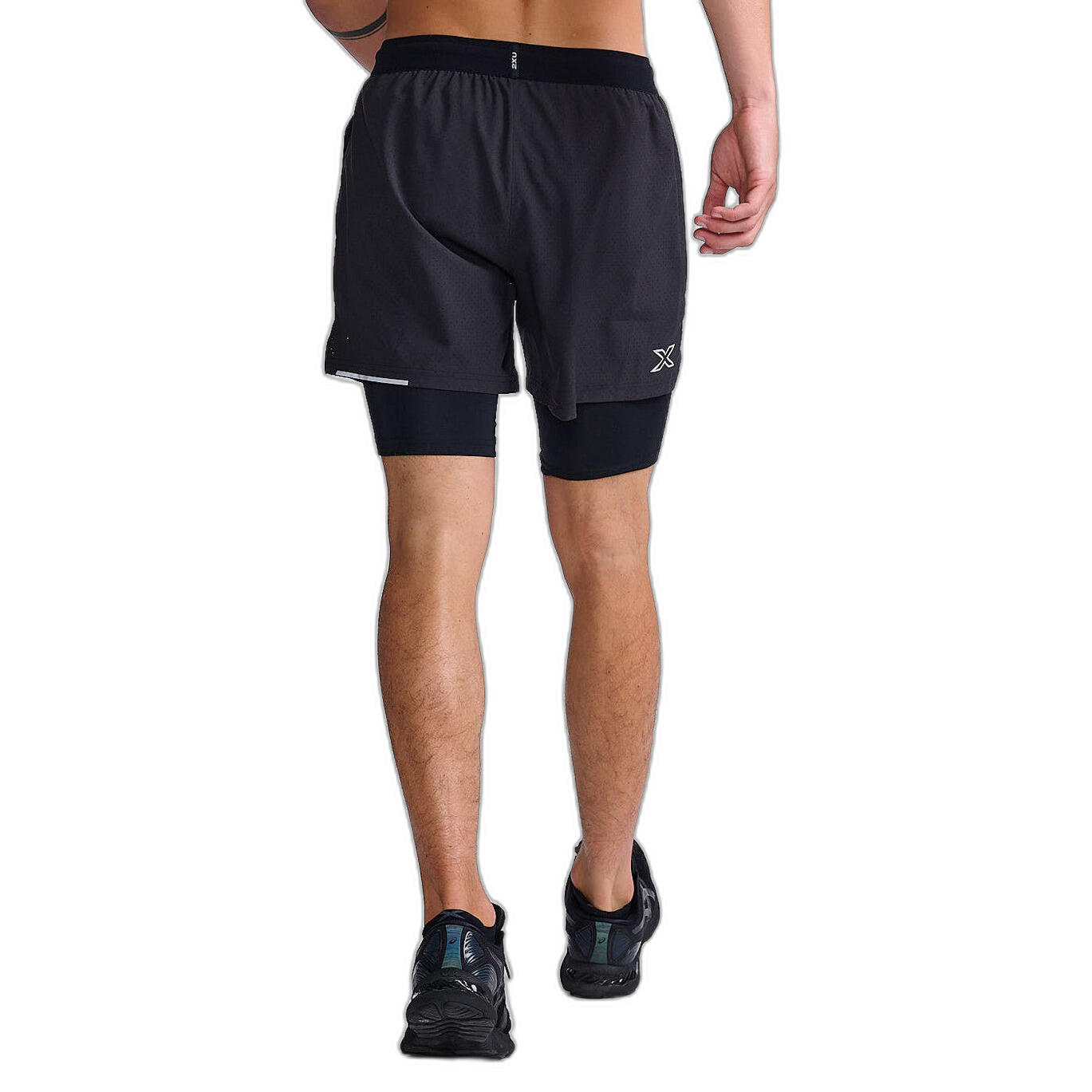 2-in-1 5-inch Short broek 2XU Aero 4/5