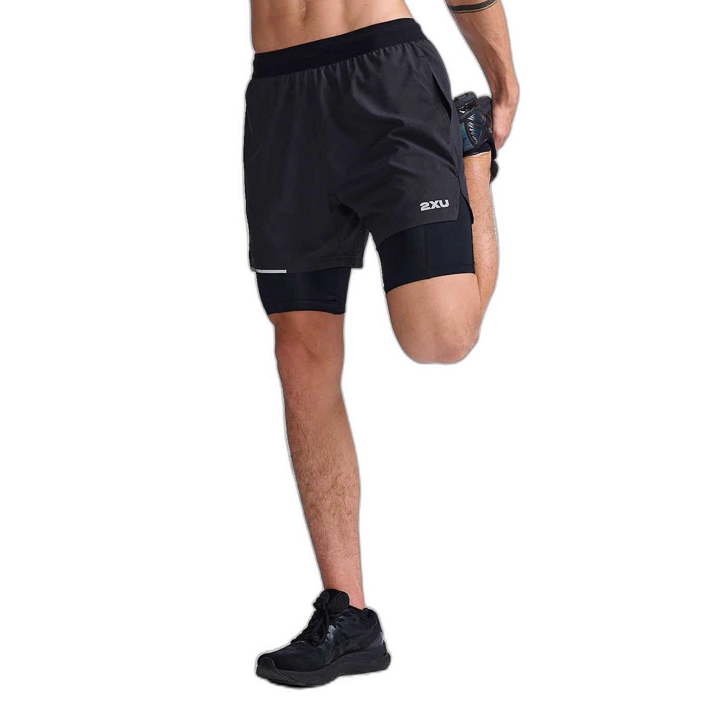 2-in-1 5-inch Short broek 2XU Aero 3/5