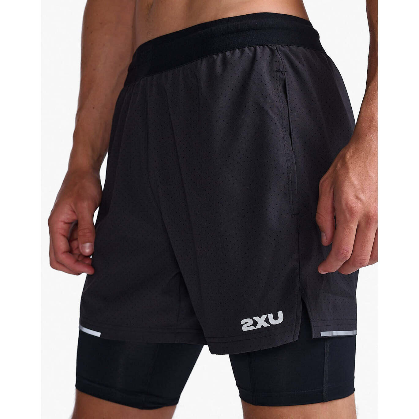 2-in-1 5-inch Short broek 2XU Aero 5/5