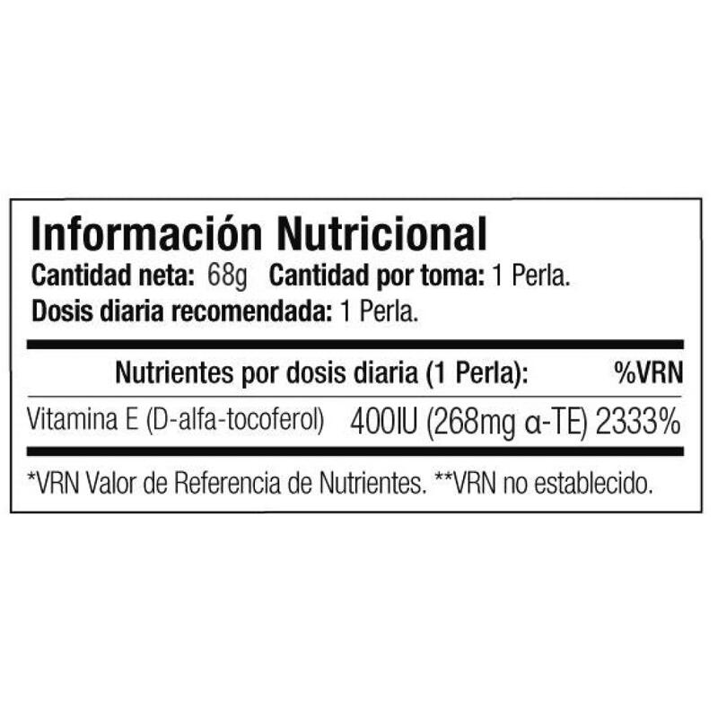 Vitamin E 100 Perlas