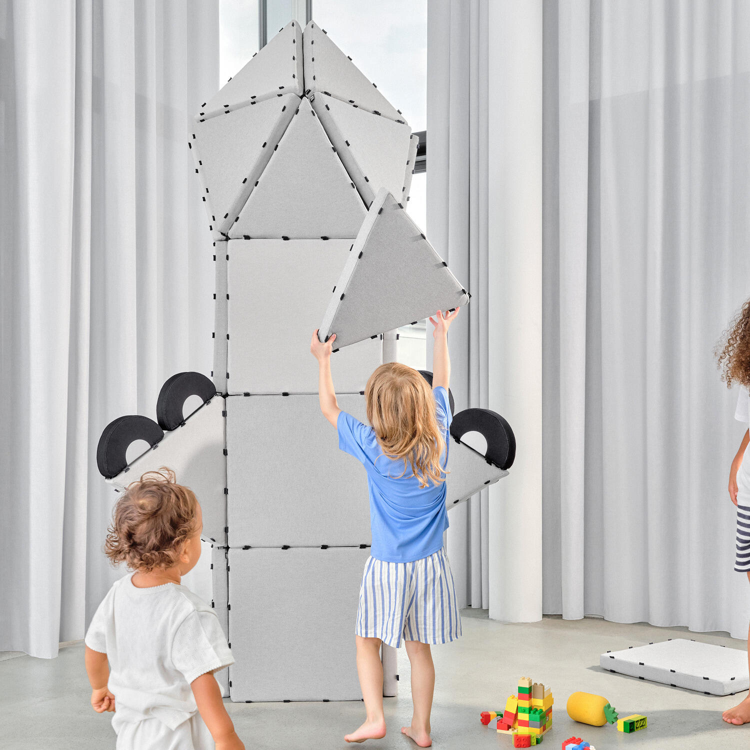 Mattenbausatz Kunterbunt Mountain Pro 40-teiliges Set Kinderturnen 2/2