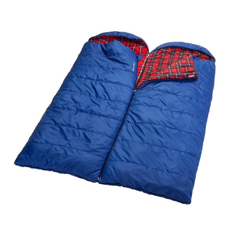 Saco-cama para adultos Dundee - Outdoor - algodão - forro interior flanela