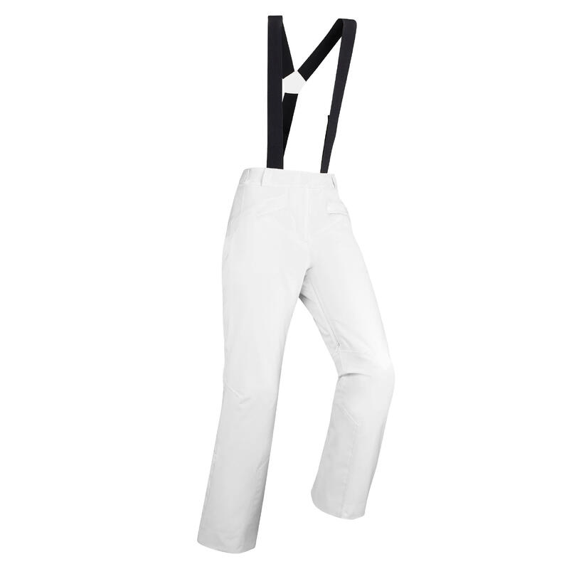 Recondicionado - Calças de ski quentes mulher 580 - branco - Muito bom