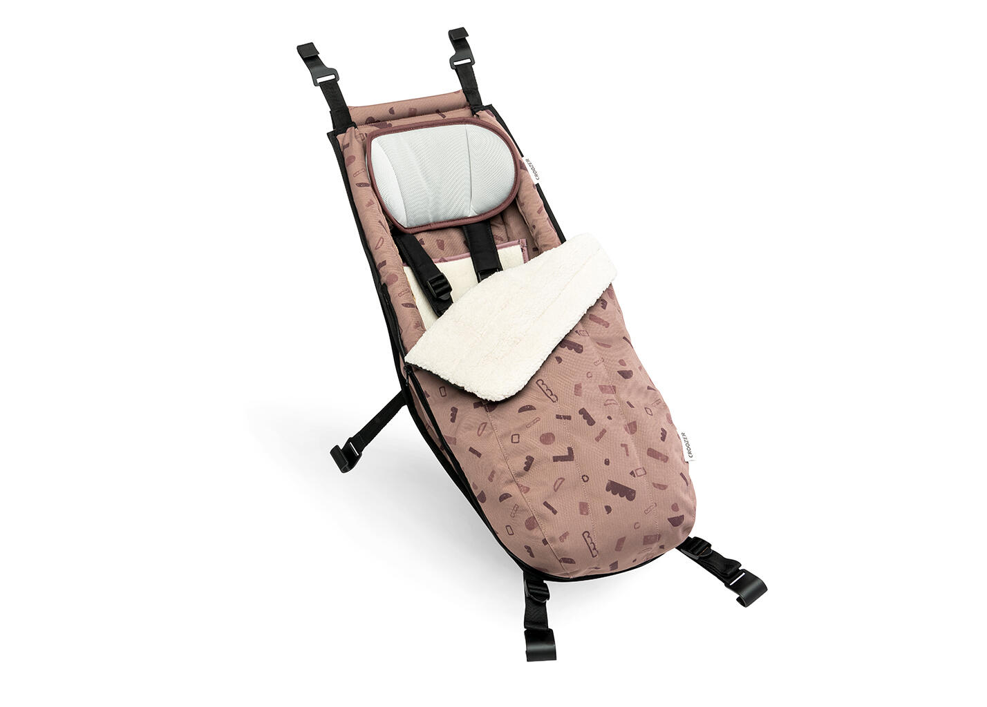 Fietskaraccessoire Winterset voor Croozer Kid babystoeltjes vanaf model 2018 2/4