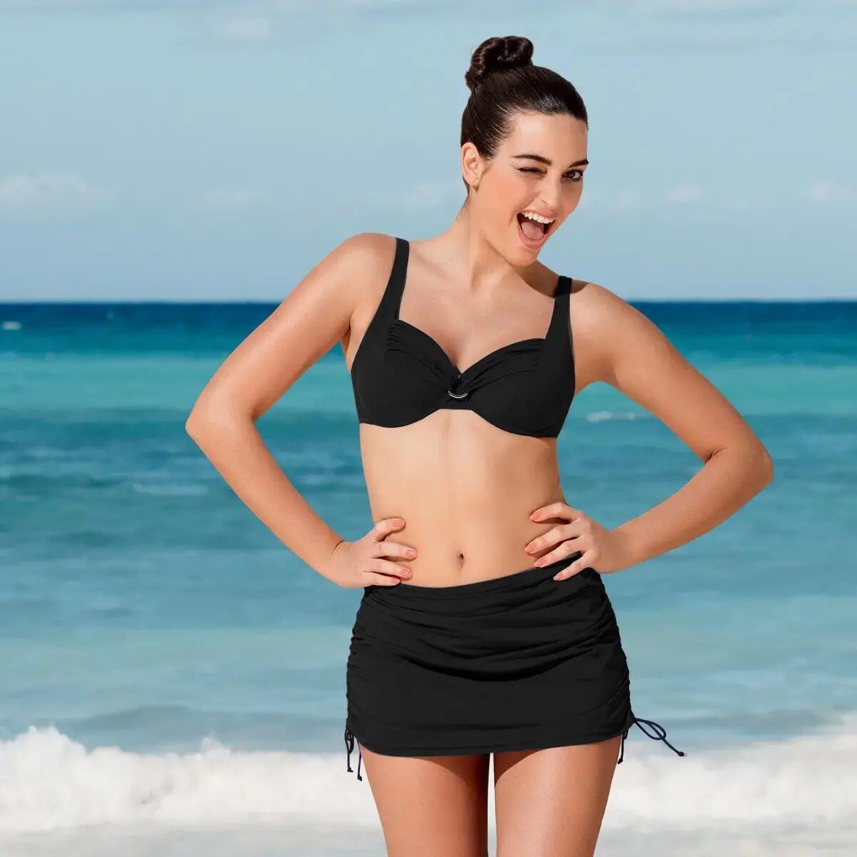 Bas de maillot de bain jupette réglable Kim Island Hopping 4/4
