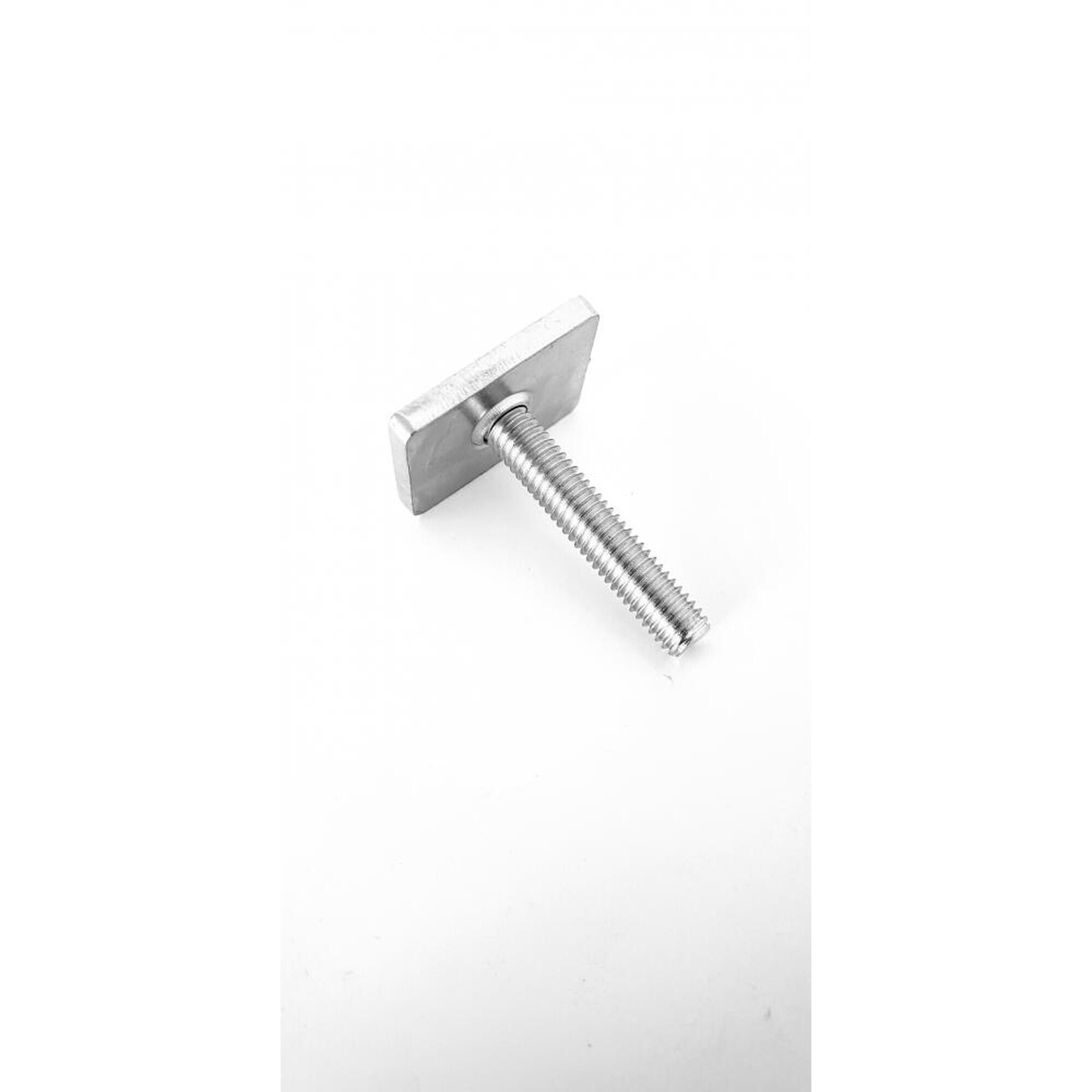 kit 8x Parafusos em "T" M6x35mm em cor cinza
