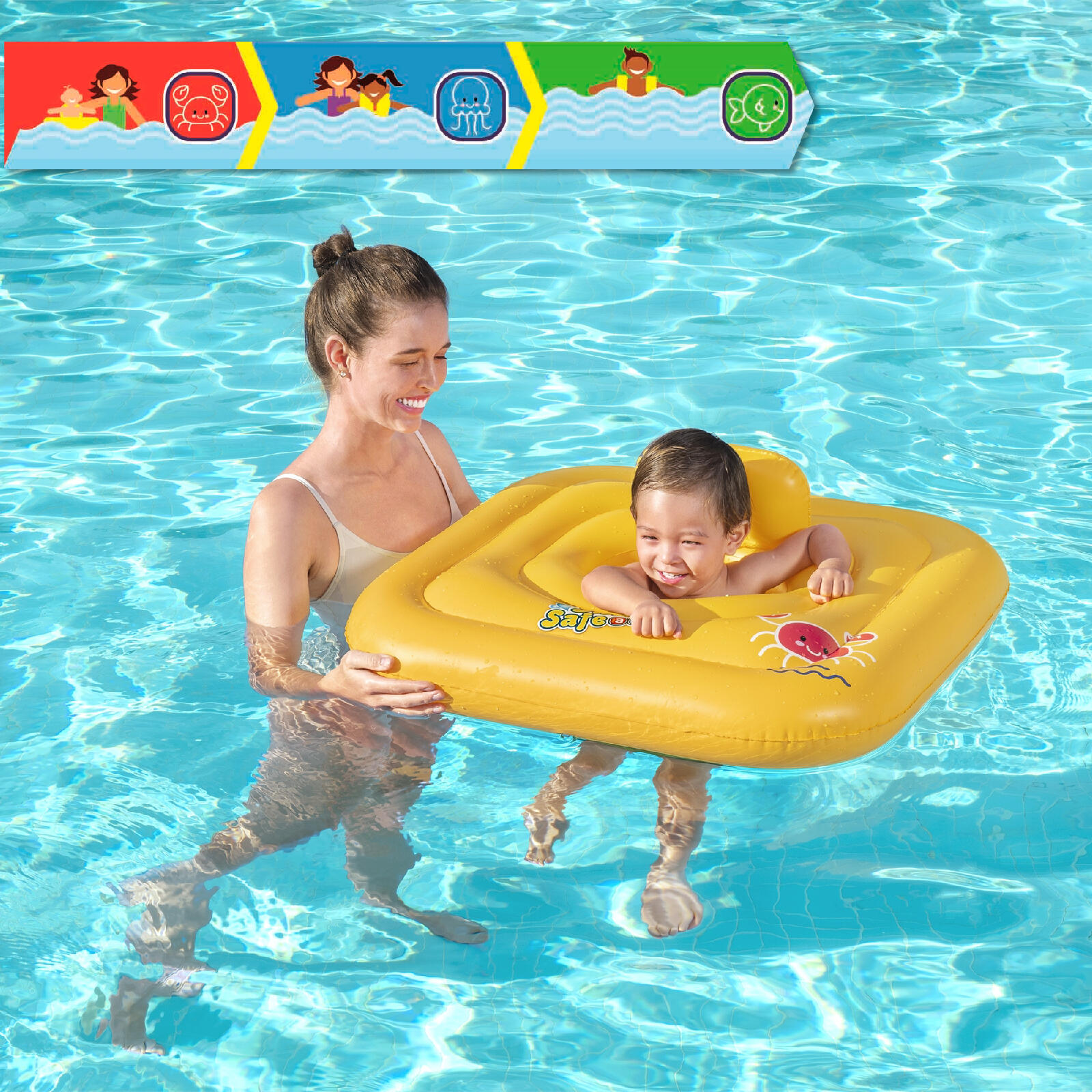 Flotador de bebé Bestway 1-2 Años 5/6