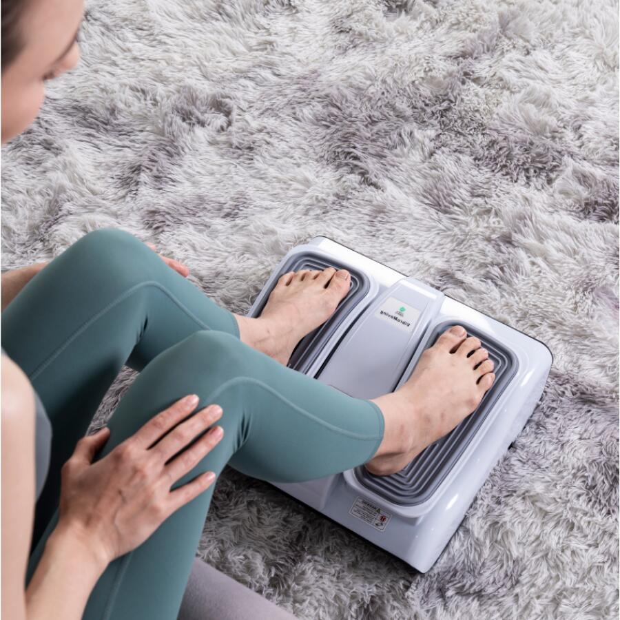 Masajeador de Piernas por Vibración con Shiatsu VibroMoving GRIS 6/7