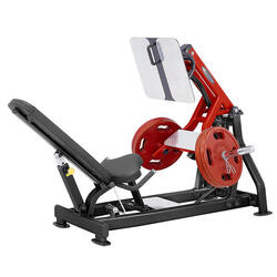 Steelflex Plate Load Thigh Press PLLP-BR voor fitness en bodybuilding