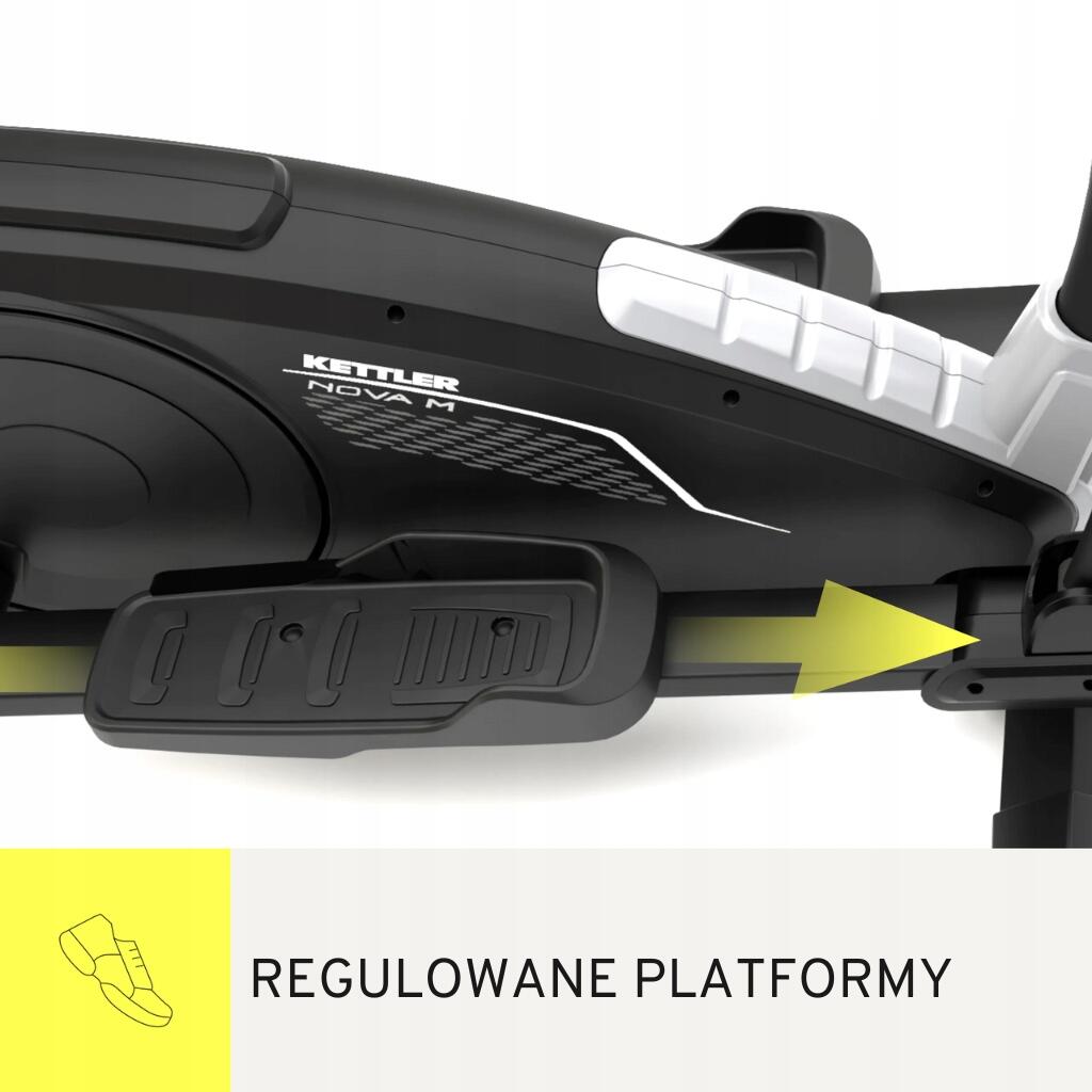 Eliptický trenažér KETTLER AXOS NOVA M BLACK magnetický 5/7