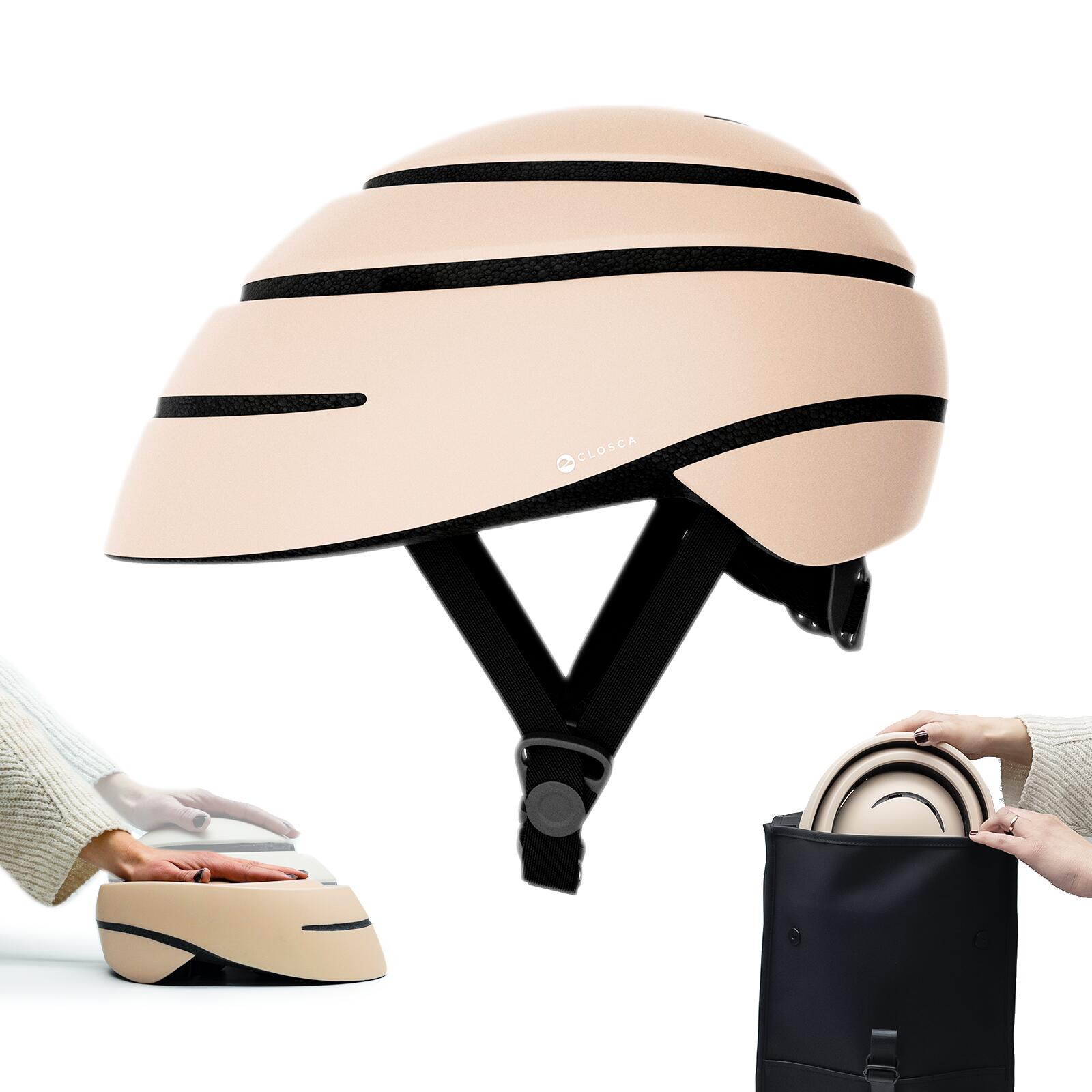 Casque Vélo Urbain Pliable / Trottinette (helmet Loop) Sahara