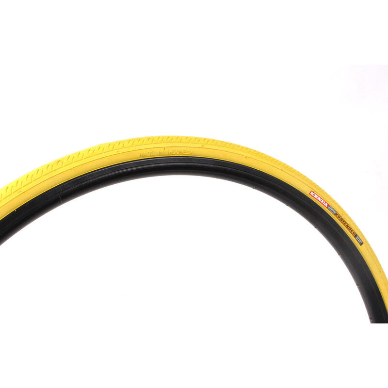 Pneu vélo de course KENDA Kontender Fixie 700 x 26C jaune