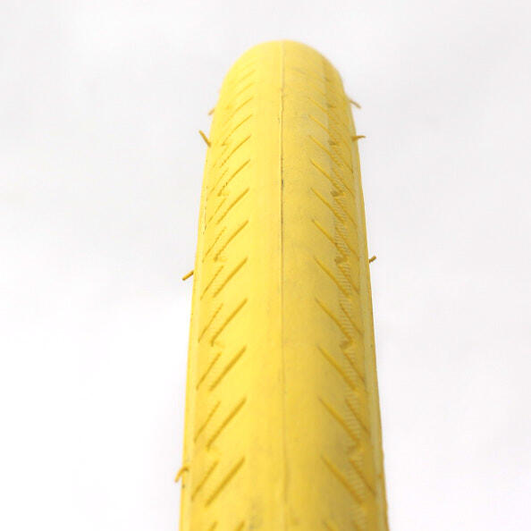 Pneu vélo de course KENDA Kontender Fixie 700 x 26C jaune