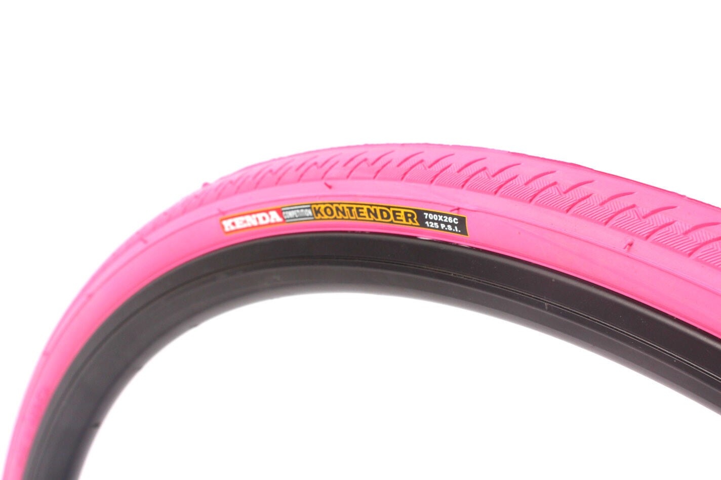 Racefietsband KENDA Kontender Fixie 700 x 26C roze 2/6