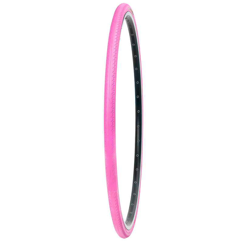 Országúti kerékpár gumiabroncs KENDA Kontender Fixie 700 x 26C pink