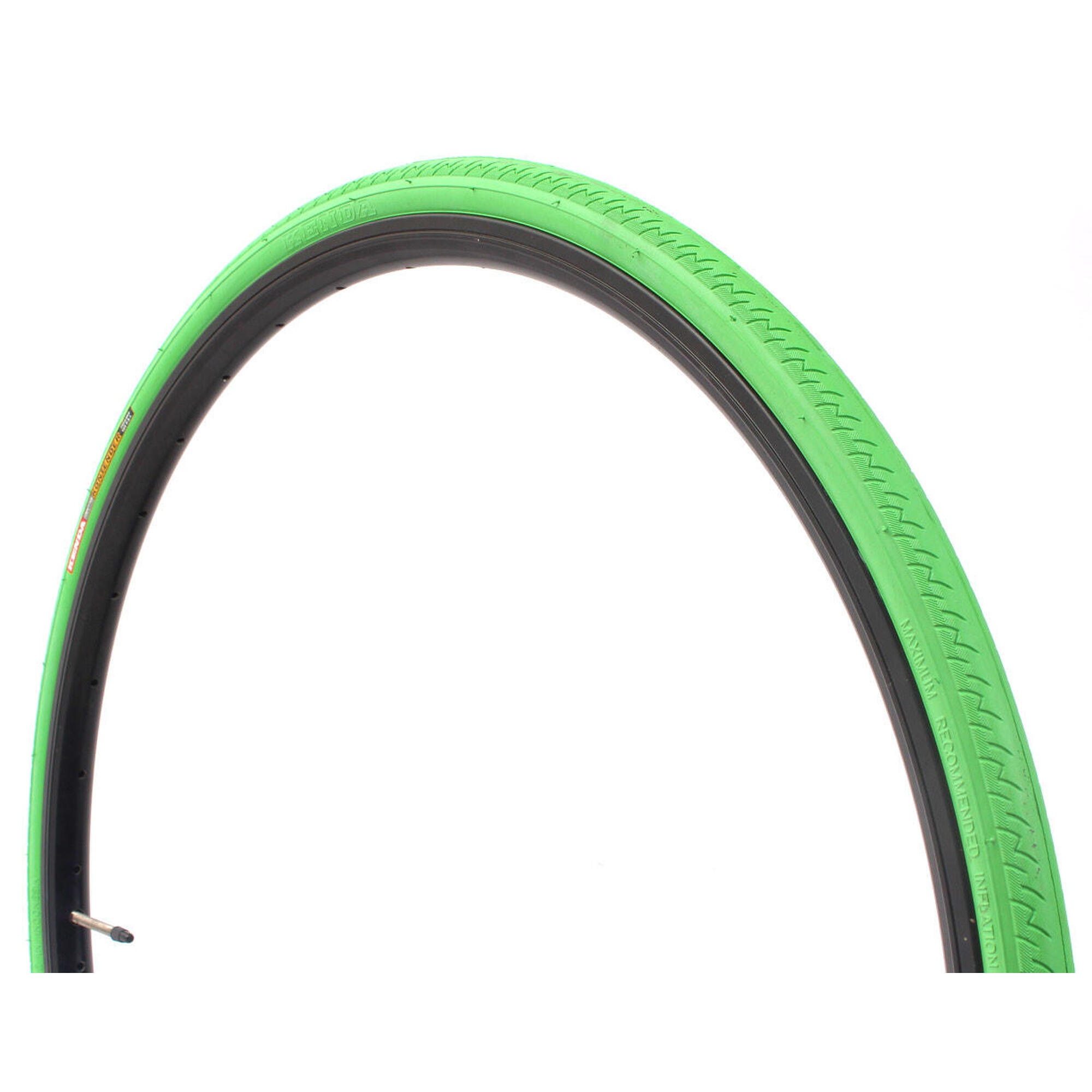 KHEBIKES Plášť na silniční kolo KENDA Kontender Fixie 700 x 26C zelený
