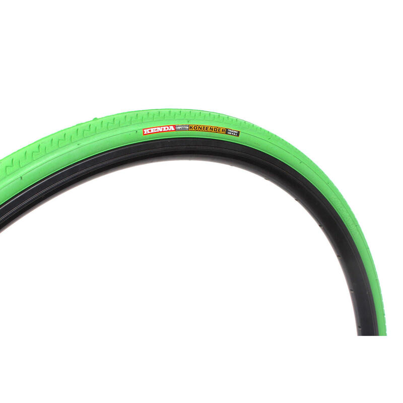 Pneu vélo de course KENDA Kontender Fixie 700 x 26C vert