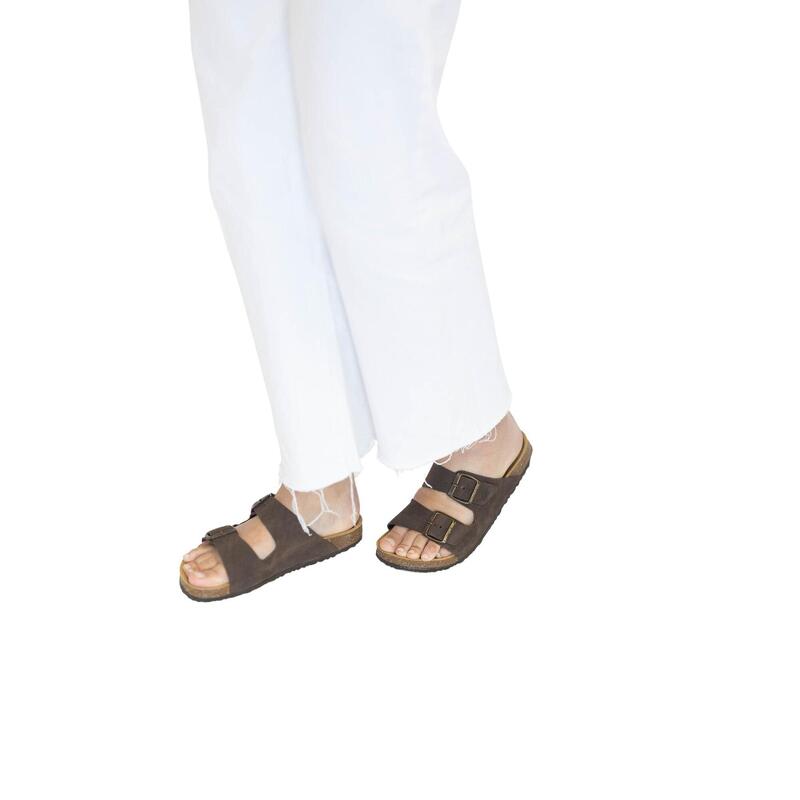 Sandale clasice, maro, unisex