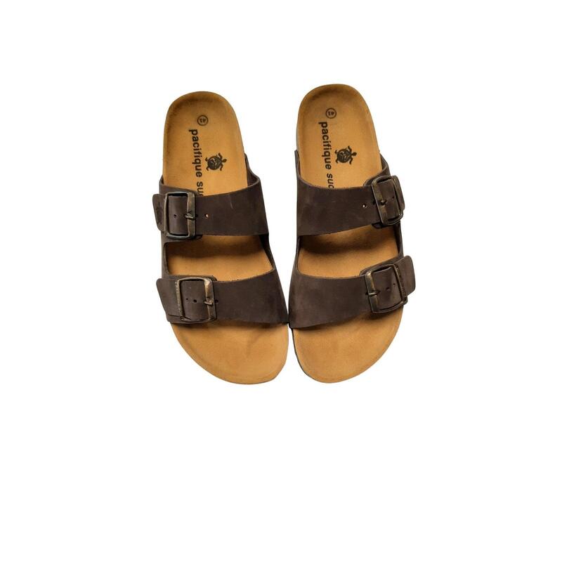Sandale clasice, maro, unisex
