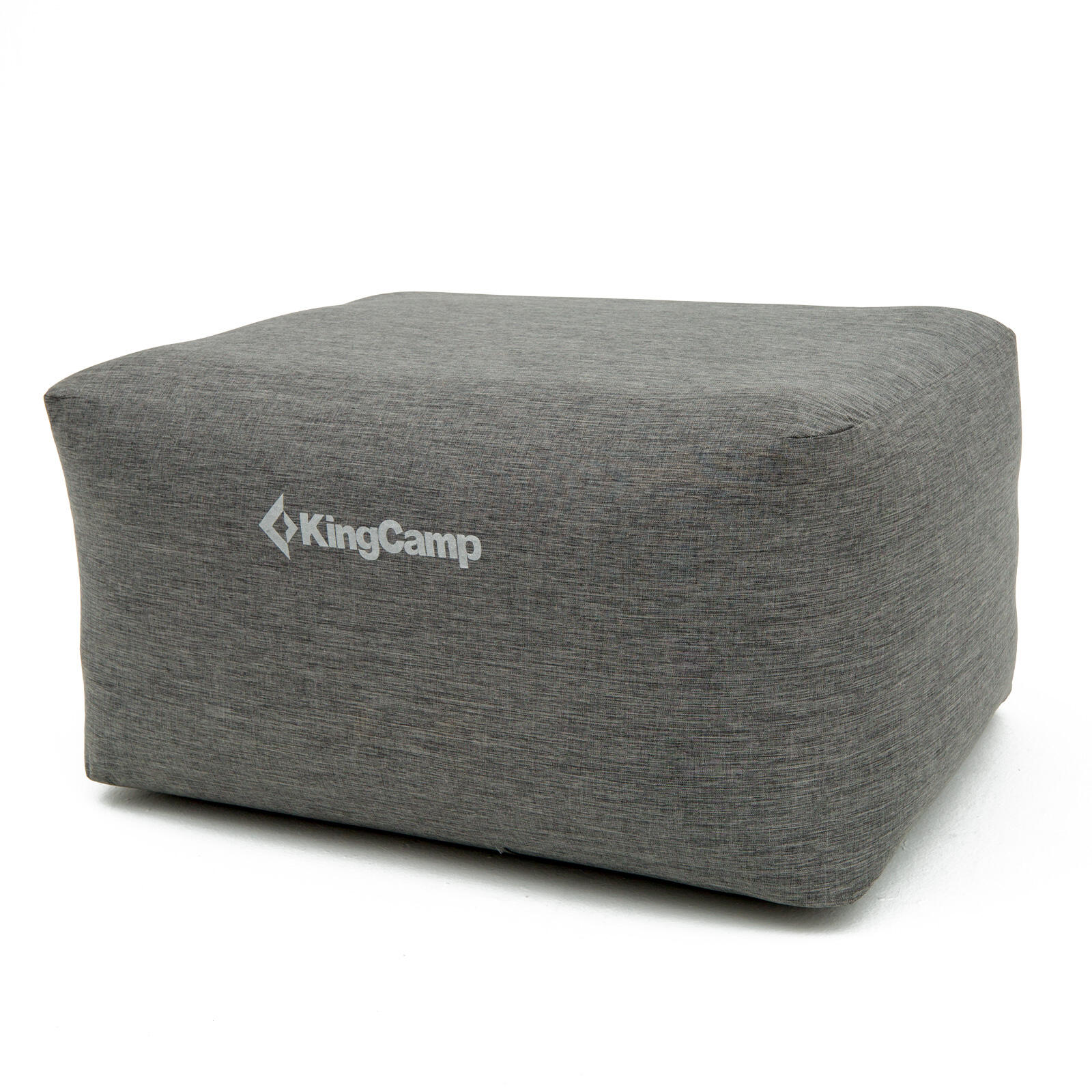 Kingcamp - Tabouret Gonflable Air Cube Granit De Camping Meuble - Chaise - Gris - Taille Unique - Decathlon