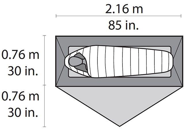 Tenda Campeggio Hubba Nx 1 Posto 4/7