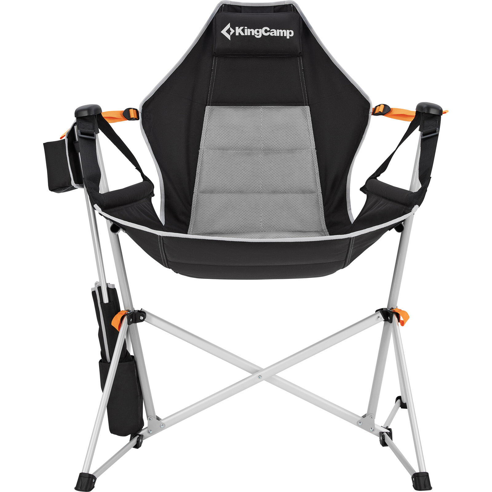 Sedia pieghevole da Campeggio Orchid Deluxe a dondolo regolabile in alluminio 4/7