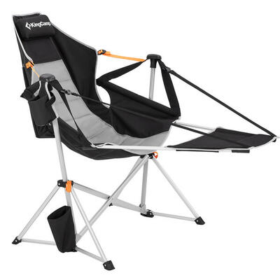 Camping vouwstoel orchid deluxe schommelstoel verstelbaar aluminium