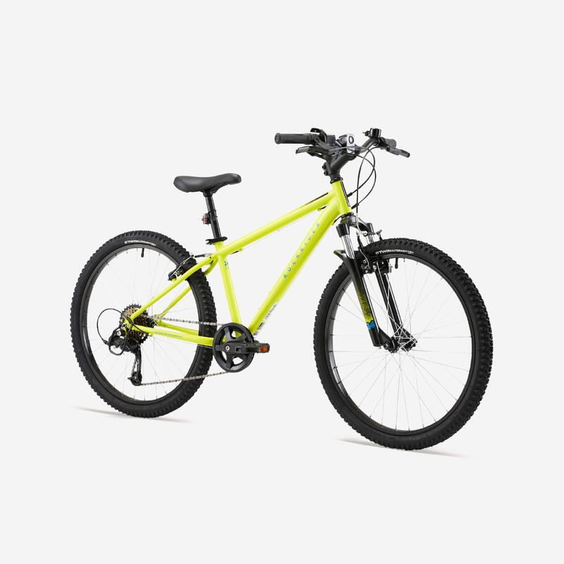 Segunda vida - Bicicleta MTB EXPL 500 Amarillo 24” - MUY BUENO