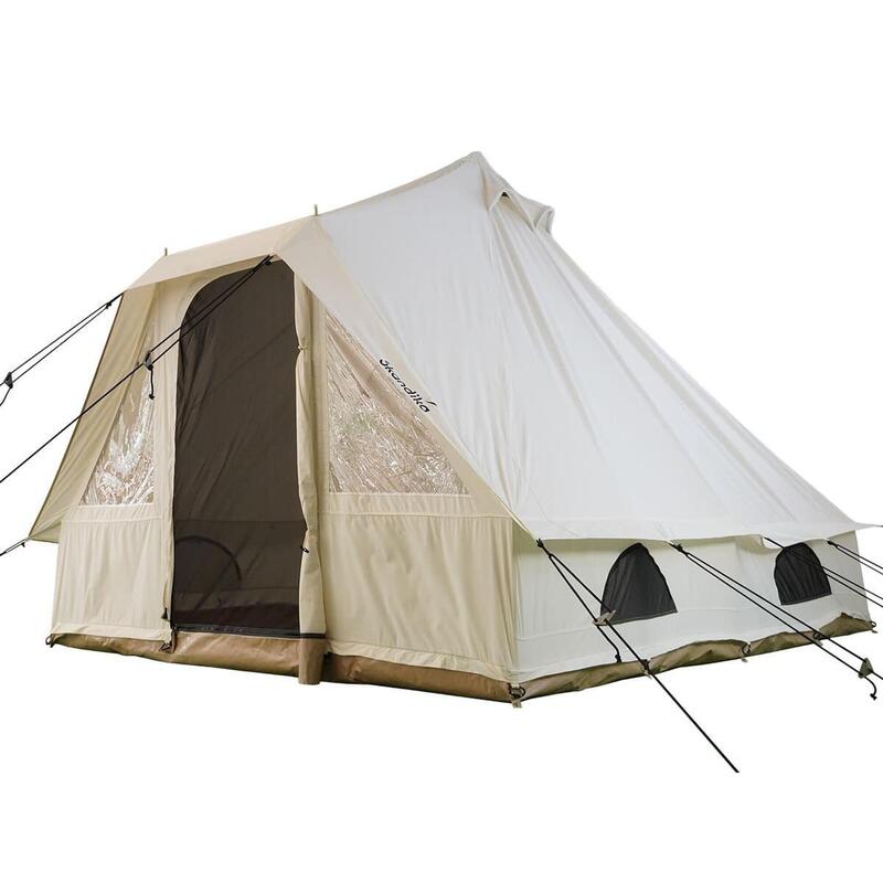 Namiot kempingowy tipi Lodur Technical Cotton, 4-osobowy, 1 sypialnia