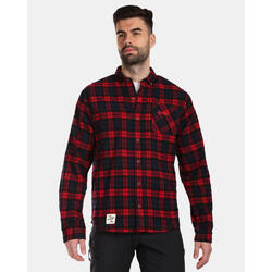 Camisa de franela para hombre FLANNY-M KILPI Rojo